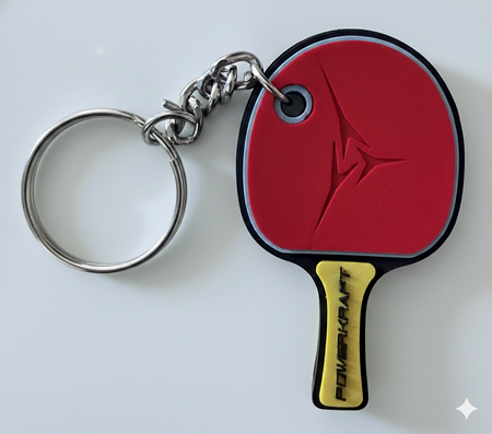 Table Tennis racket Keychain