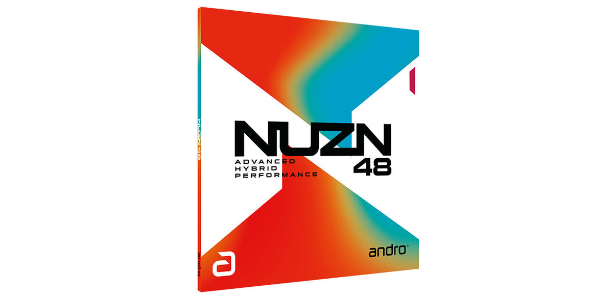 Andro NUZN 48 and NUZN 55 table tennis rubbers compared