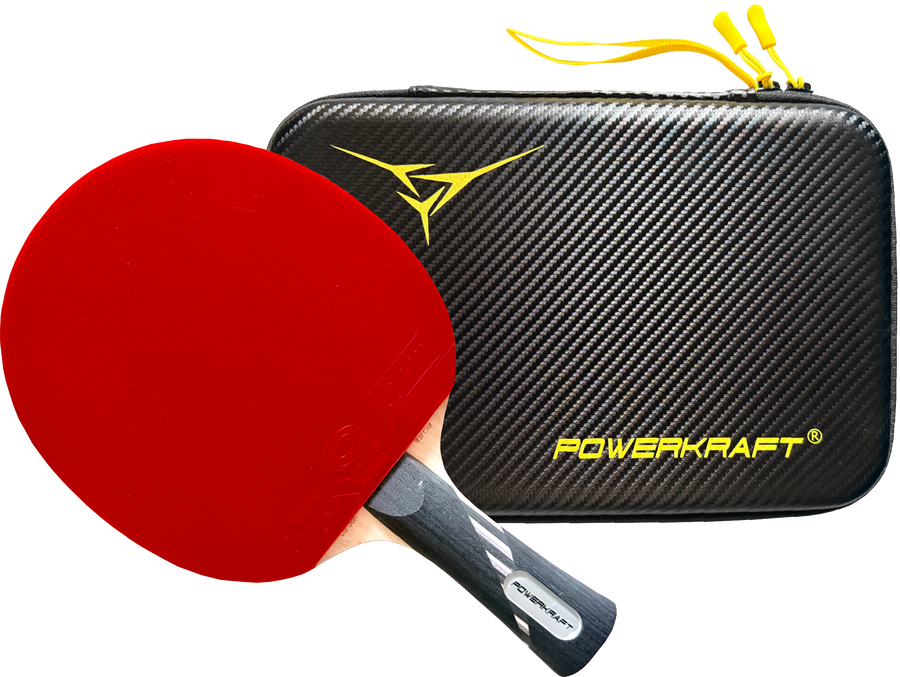 A table tennis racket and case, the starting point for choosing TT equipment