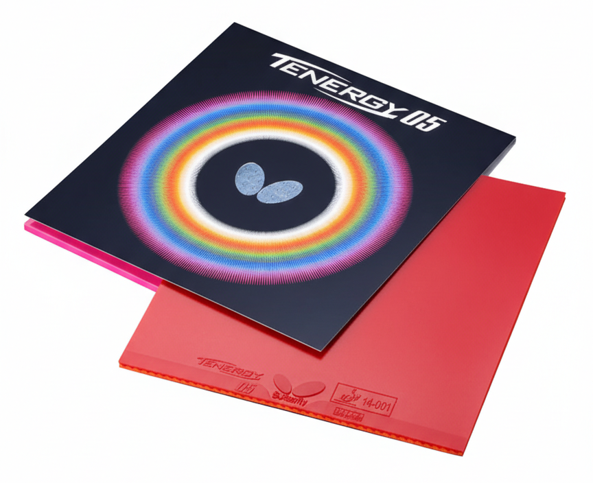 An advanced-tier table tennis rubber sheet used by competitive players