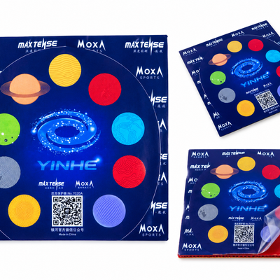 Yinhe rubber protective film packaging showing several colour options