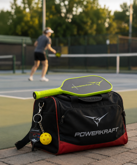 Pickleball keychain