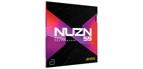 Andro NUZN 55 table tennis rubber packaging